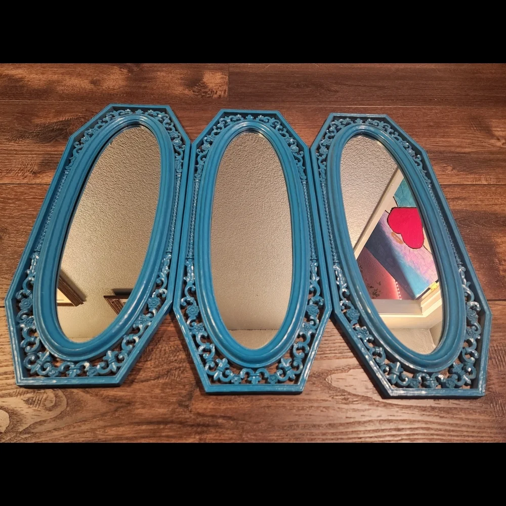 Beautiful Large VTG Mirror-ONE